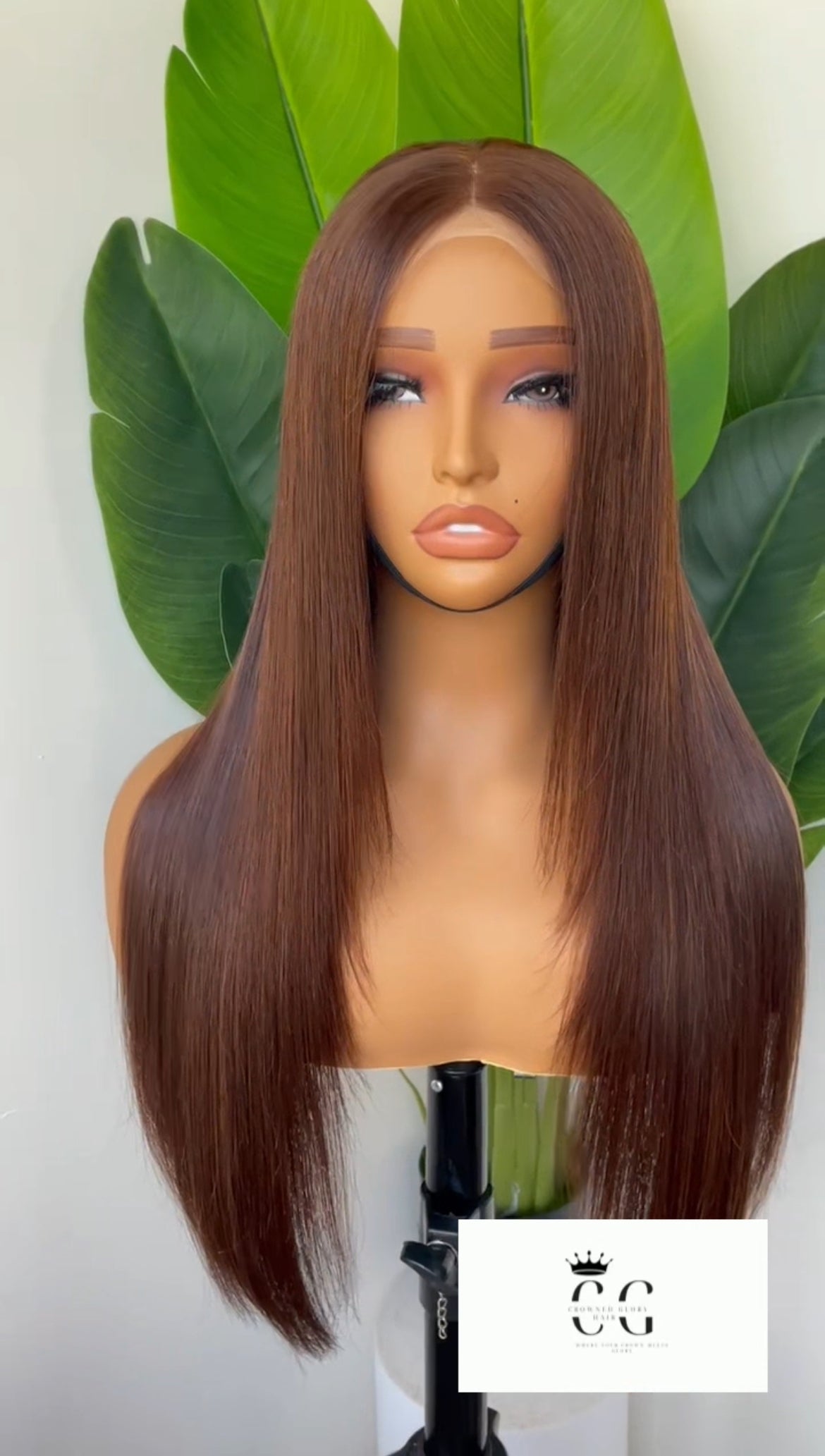 Chesnut Brown prelayered wig